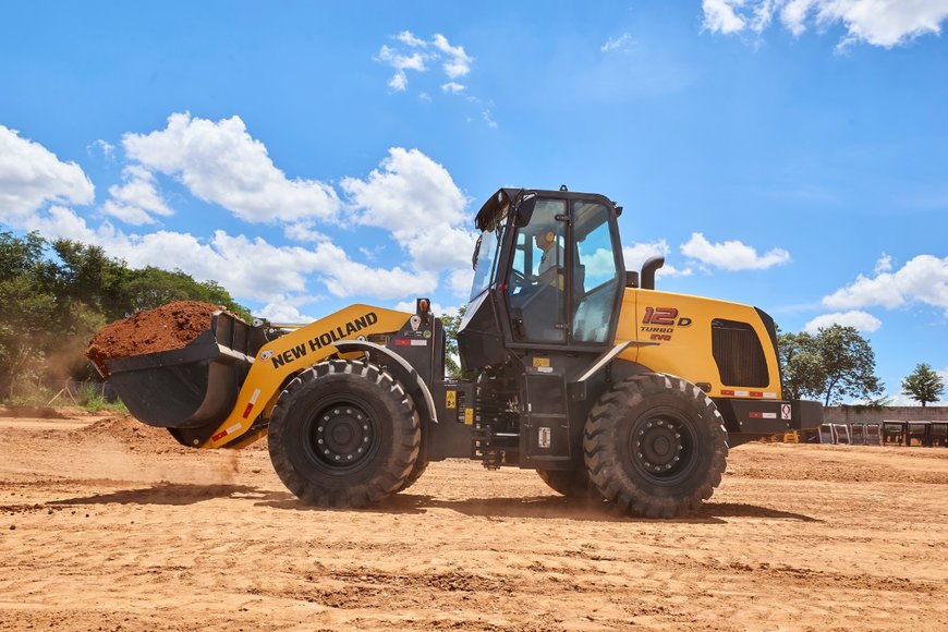 Ventilador reversível agora é de série na New Holland Construction 12D EVO